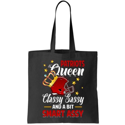 New England Football Queen Classy Sassy And A Bit Smart Assy Bag