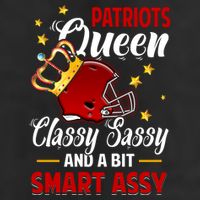 New England Football Queen Classy Sassy And A Bit Smart Assy Tumbler