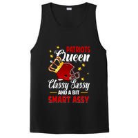 New England Football Queen Classy Sassy And A Bit Smart Assy PosiCharge Competitor Tank