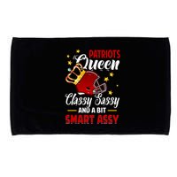 New England Football Queen Classy Sassy And A Bit Smart Assy Microfiber Hand Towel