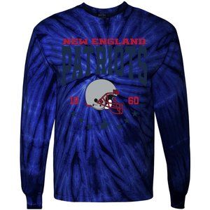 New England Football Lover Team Patriots 1960 Tie-Dye Long Sleeve Shirt