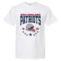 New England Football Lover Team Patriots 1960 Garment-Dyed Heavyweight T-Shirt