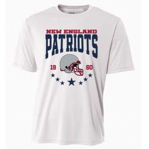 New England Football Lover Team Patriots 1960 Cooling Performance Crew T-Shirt