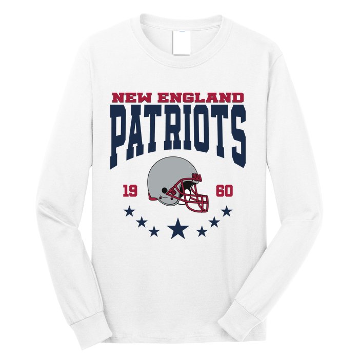 New England Football Lover Team Patriots 1960 Long Sleeve Shirt