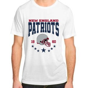 New England Football Lover Team Patriots 1960 Adult ChromaSoft Performance T-Shirt