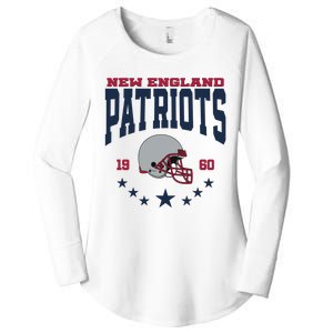 New England Football Lover Team Patriots 1960 Women's Perfect Tri Tunic Long Sleeve Shirt