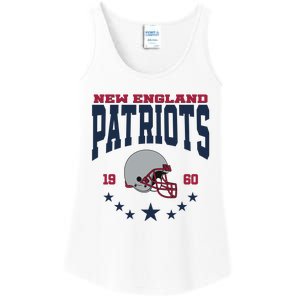 New England Football Lover Team Patriots 1960 Ladies Essential Tank