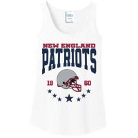 New England Football Lover Team Patriots 1960 Ladies Essential Tank