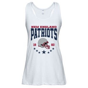 New England Football Lover Team Patriots 1960 Ladies Essential Flowy Tank