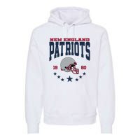 New England Football Lover Team Patriots 1960 Premium Hoodie