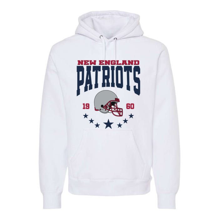 New England Football Lover Team Patriots 1960 Premium Hoodie