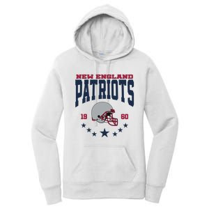 New England Football Lover Team Patriots 1960 Women's Pullover Hoodie