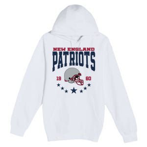 New England Football Lover Team Patriots 1960 Premium Pullover Hoodie