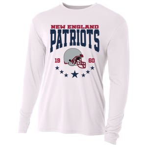 New England Football Lover Team Patriots 1960 Cooling Performance Long Sleeve Crew