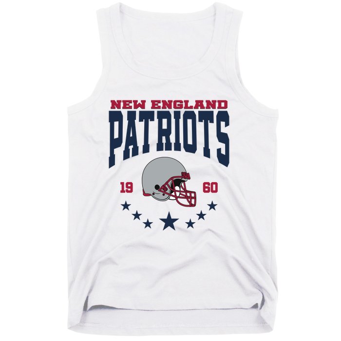 New England Football Lover Team Patriots 1960 Tank Top