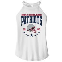 New England Football Lover Team Patriots 1960 Women's Perfect Tri Rocker Tank