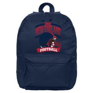 New England Football Team Supporter 16 in Basic Backpack