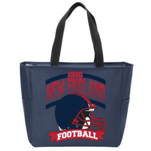 New England Football Team Supporter Zip Tote Bag