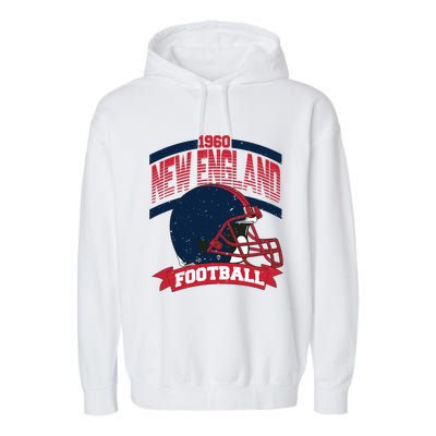 New England Football Team Supporter Garment-Dyed Fleece Hoodie