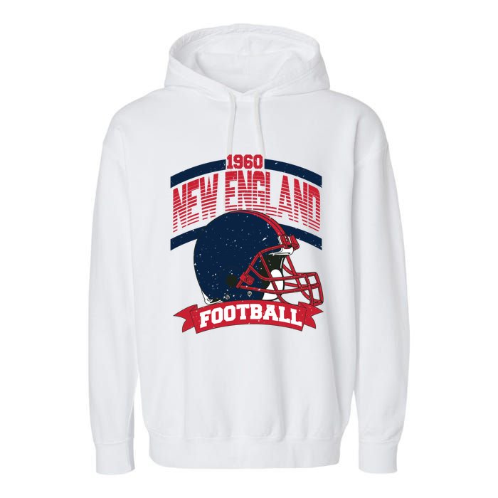 New England Football Team Supporter Garment-Dyed Fleece Hoodie