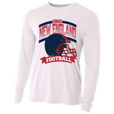 New England Football Team Supporter Cooling Performance Long Sleeve Crew