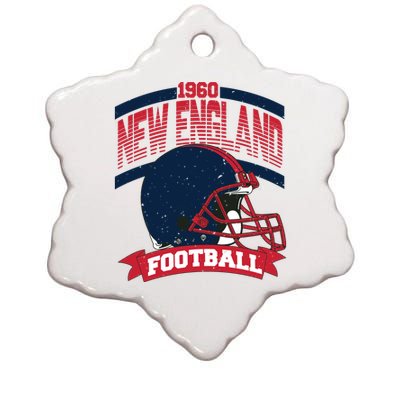 New England Football Team Supporter Ceramic Star Ornament