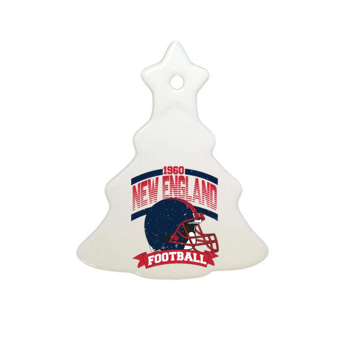 New England Football Team Supporter Ceramic Tree Ornament