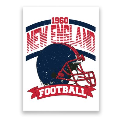 New England Football Team Supporter Poster