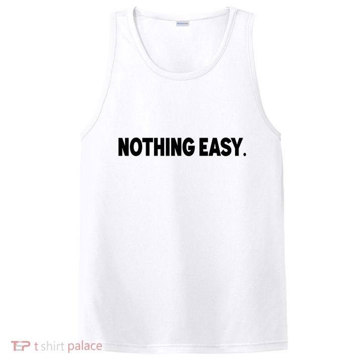 Nothing Easy Funny English PosiCharge Competitor Tank