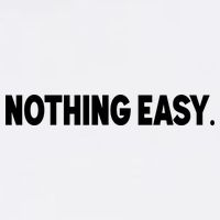 Nothing Easy Funny English Wool Snapback Cap