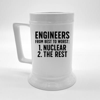 Nuclear Engineer Funny Nuclear Engineering Beer Stein