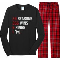 New England Goat Coach List Long Sleeve Pajama Set