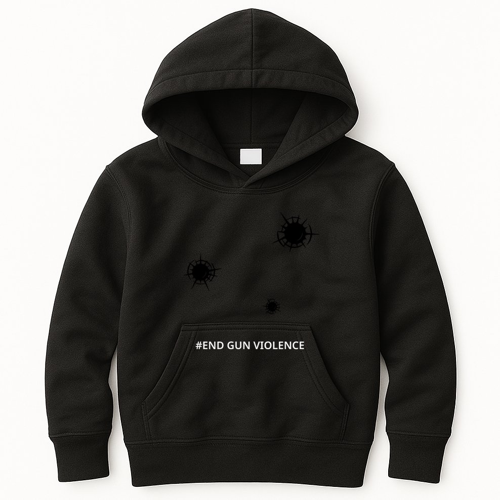 National End Gun Violence Awareness Day Enough End Gun Kids Hoodie