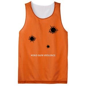 National End Gun Violence Awareness Day Enough End Gun Mesh Reversible Basketball Jersey Tank