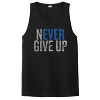 Never Ever Give Up PosiCharge Competitor Tank