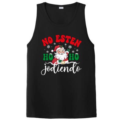 No Esten Ho Ho Jodiendo Santa Christmas Latino Spanish Gift PosiCharge Competitor Tank