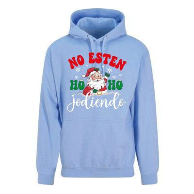 No Esten Ho Ho Jodiendo Santa Christmas Latino Spanish Gift Unisex Surf Hoodie