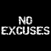 No Excuses Hoodie For Motivational Workout Cooling Performance Crew T-Shirt