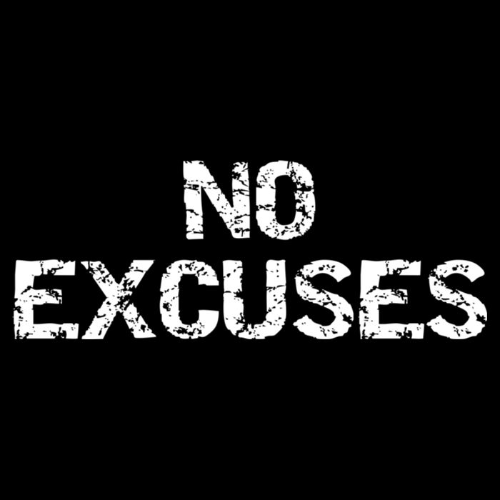 No Excuses Hoodie For Motivational Workout Cooling Performance Crew T-Shirt