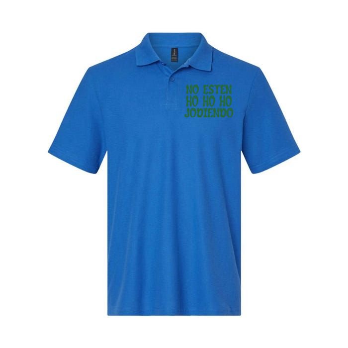 No Esten Ho Ho Ho Jodiendo Great Gift Softstyle Adult Sport Polo