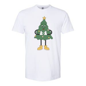 No Esten Ho Ho Jodiendo Navidad Christmas Funny Xmas Treetop Funny Gift Softstyle CVC T-Shirt