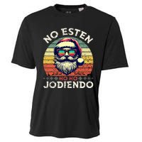 No Esten Ho Ho Jodiendo Santa Christmas Latino Spanish Cooling Performance Crew T-Shirt