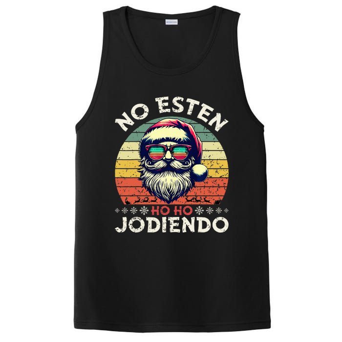 No Esten Ho Ho Jodiendo Santa Christmas Latino Spanish PosiCharge Competitor Tank