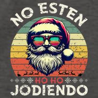 No Esten Ho Ho Jodiendo Santa Christmas Latino Spanish Vector Backpack