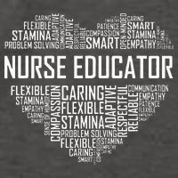 Nurse Educator Heart Nurse Educator Characteristics Vector Backpack