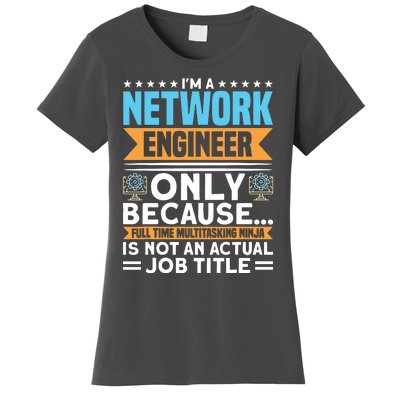 Network Engineer Im A Network Engineer Only Because Women's T-Shirt