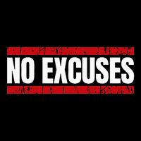 No Excuses Inspirational Saying Motivational Gym Workout Drawstring Bag