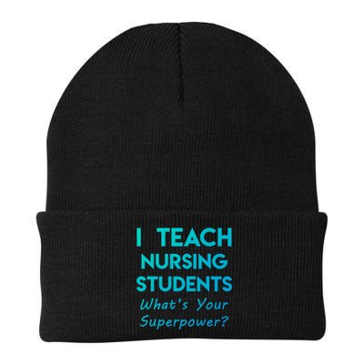 Nurse Educator Instructor Teach Nursing Students Superpower Meaningful Gift Beanie