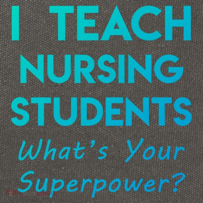 Nurse Educator Instructor Teach Nursing Students Superpower Meaningful Gift Cotton Canvas Backpack