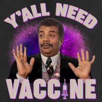 Neil deGrasse Tyson Y’all Need Vaccine Cool Comfort Performance Bucket Hat